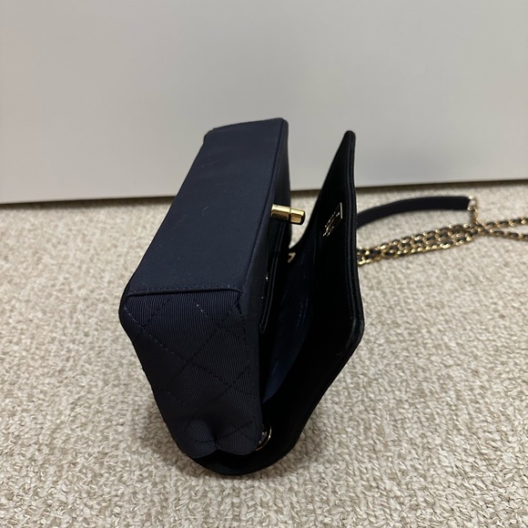 Chanel Mademoiselle Classic Quilted Satin Grosgrain Small Crossbody Flap Bag - Picture 7 of 16